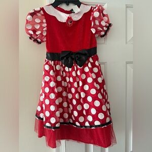Minnie Mouse kids costume size 6/6x small